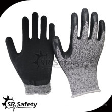 Cut Resistant Glove With latex Palm Coating/ Cut Resistant safety gloves